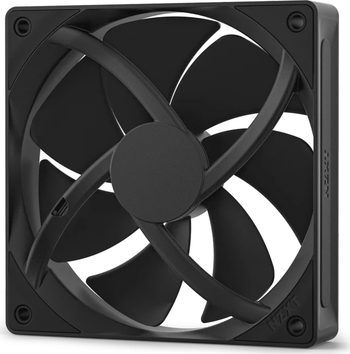 NZXT F Series F120P (2024), Matte Black, schwarz, 120mm