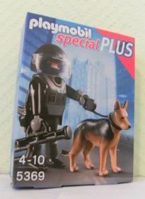 playmobil Special Plus SEK-Polizist mit Hund