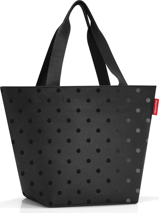 Reisenthel M Shopper glossy dots black