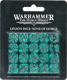 Games Workshop Warhammer The Horus Heresy - Würfelset: Sons of Horus