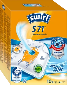 Swirl S71 MicroPor Plus für Siemens und Bosch, 10 Stück