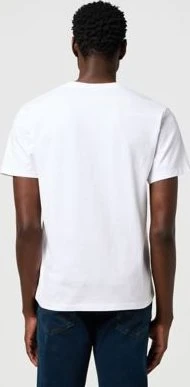 Wrangler Americana T-Shirt kurzarm worn white (Herren)