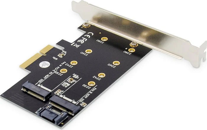 Digitus M.2 NGFF / NVMe SSD PCI Express 3.0 x4 Add-On Card