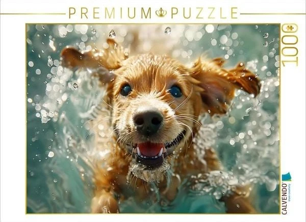 Calvendo Ein Motiv aus dem Kalender Hunde und Wasser
