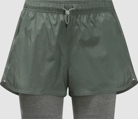 Jack Wolfskin Tasman Hose kurz hedge green (Damen)
