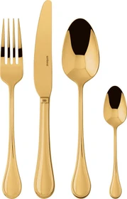 Sambonet Royal Edelstahl PVD Besteck-Set gold, 24-tlg.