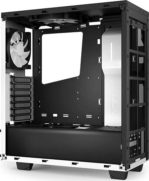 NZXT Source 340 weiß, Acrylfenster