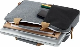 Hama Florenz Notebook Tasche 15.6" grau/schwarz