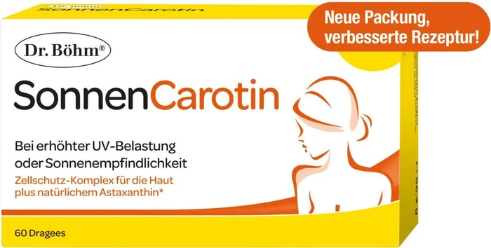 Dr. Böhm SonnenCarotin Dragees, 60 Stück