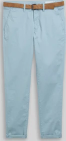 Tom Tailor Chino mit Gürtel Hose blau (Herren)