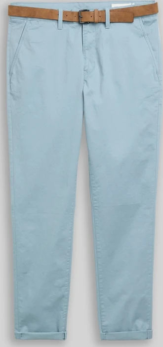 Tom Tailor Chino mit Gürtel Hose blau (Herren)