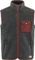 Fjällräven Vardag Pile Fleece Weste dark grey/maroon (Herren) Vorschaubild