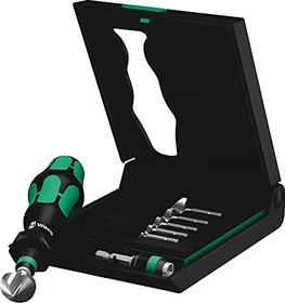 Wera 845/8 1-schneidig Kegelsenker-Sortiment inkl. Werkzeugbox, 8-tlg.
