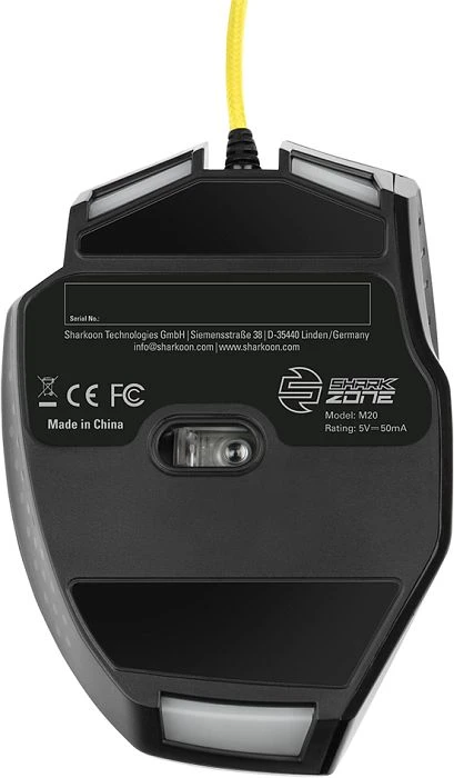 Sharkoon Shark Zone M20 Gaming Mouse, USB