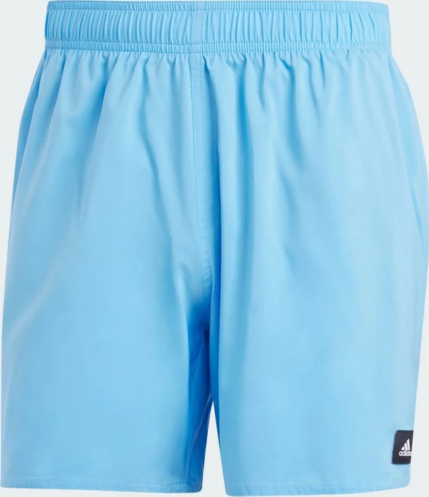 adidas Solid CLX Short-Length Badeshorts blue burst/white (Herren)