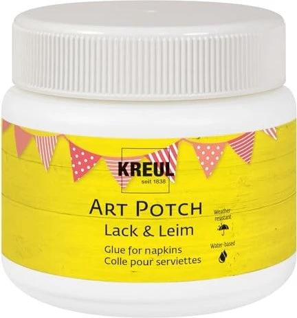 Kreul Art Potch Lack & Leim, 150ml seidenmatt