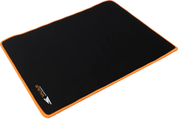 Baracuda WALRUS-L Gaming Mousepad, 400x300mm, schwarz/orange