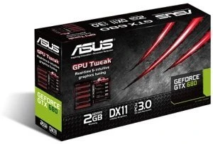 ASUS GeForce GTX 680, GeForce GTX 680, 2GB GDDR5, 2x DVI, HDMI, DP