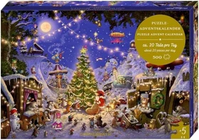 Coppenrath Puzzle-Adventskalender - Weihnachtsmarkt der Tiere 2026