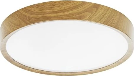 Eglo Musurita Wand-/Deckenleuchte 44cm holzoptik natur