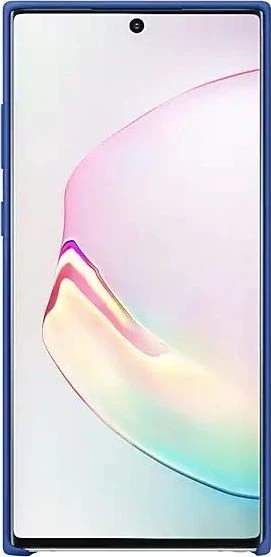 Samsung Silicone Cover für Galaxy Note 10+ blau
