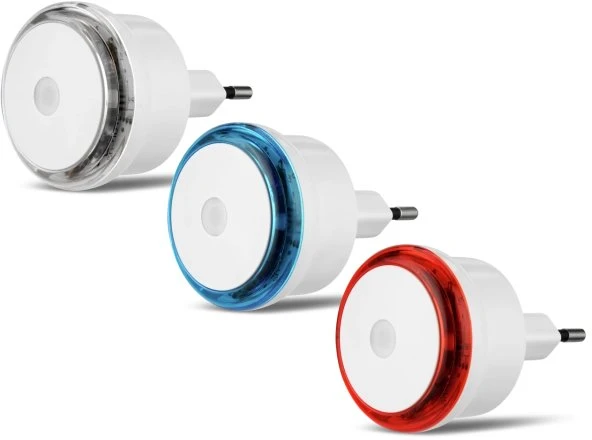 REV Ritter Steckdosenlicht LED-Nachtlicht, 3 Stück (0029340002) – Bild 5 von 8