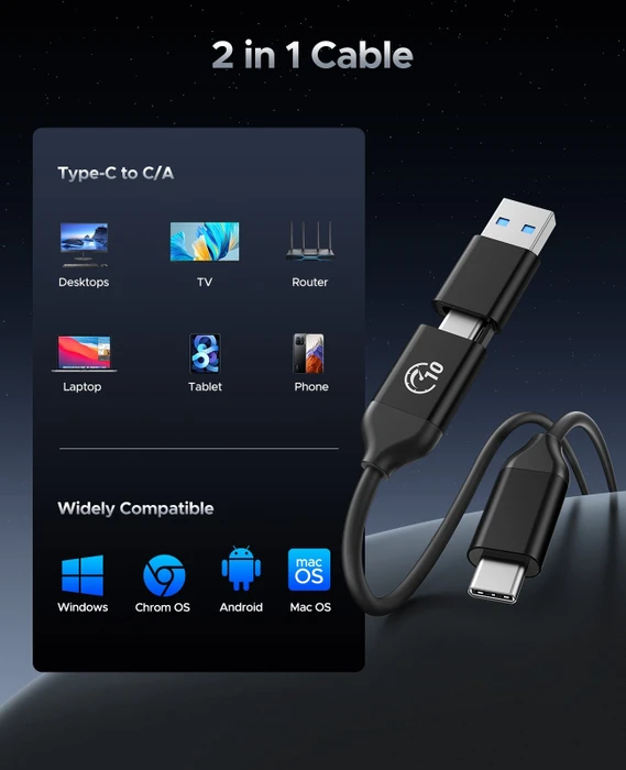 Orico C10, 256GB, USB-C 3.1