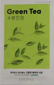Missha Airy Fit Green Tea Tuch Maske, 1 Stück