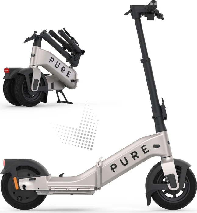 Pure Flex Elektro-Roller platinum 20km/h