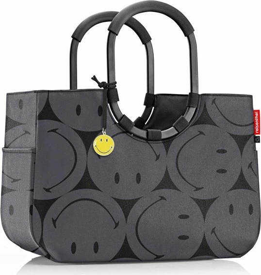 Reisenthel Loopshopper L smiley grey
