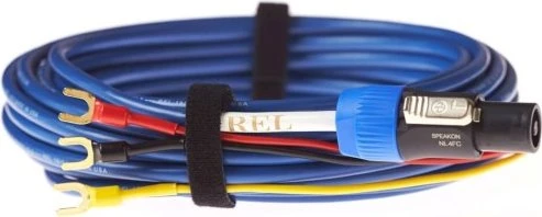 REL Acoustics Bass Line Blue, Subwoofer Kabel, 3m