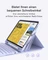 Inateck Tastatur Hülle für iPad Air 6 11"/iPad Air 5/iPad 10/iPad Pro 11", violett, DE Vorschaubild