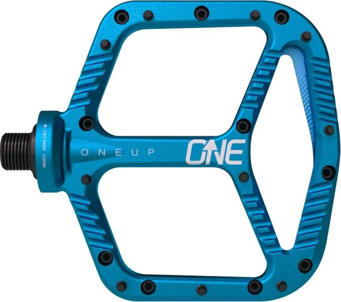 OneUp Components Aluminum Plattformpedale blau