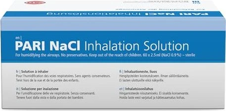 Pari NaCl 0.9% Inhalationslösung Ampullen, 150ml (60x 2.5ml)