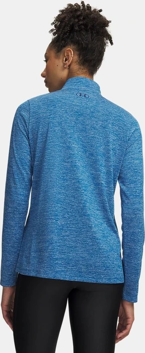 Under Armour Tech Twist Half Zip Funktionsshirt langarm aegean blue/blackout navy (Damen)
