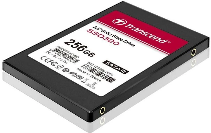 Transcend SSD320 256GB, 2.5" / SATA 6Gb/s