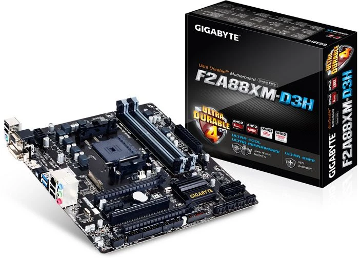 GIGABYTE GA-F2A88XM-D3H (AMD FM2+)