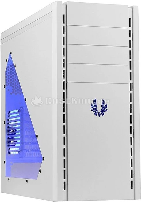 BitFenix Shinobi Core USB 3.0 weiß, Acrylfenster, schallgedämmt