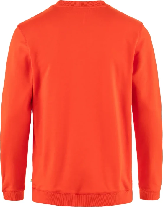 Fjällräven 1960 Logo Badge Sweatshirt flame orange (Herren)