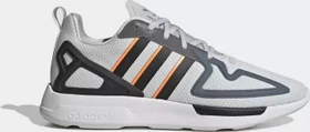 adidas ZX 2K Flux clear grey/core black/signal orange (Herren)