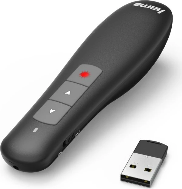 Hama X-Pointer Wireless Laser Presenter, USB-A