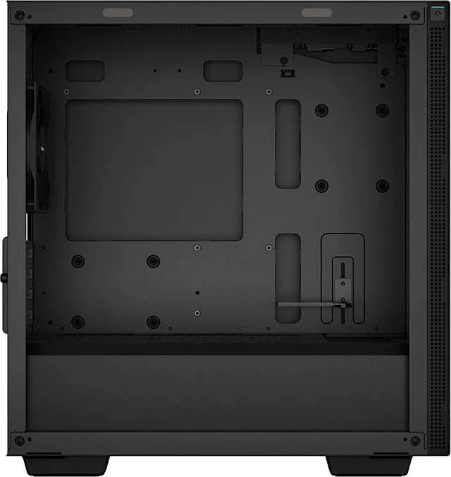 DeepCool CH370, schwarz, Glasfenster