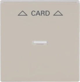 Busch-Jaeger Zentralscheibe für Cardschalter, elfenbeinweiß