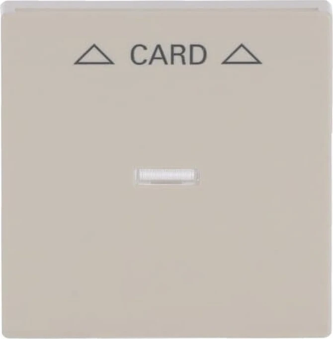 Busch-Jaeger Zentralscheibe für Cardschalter, elfenbeinweiß