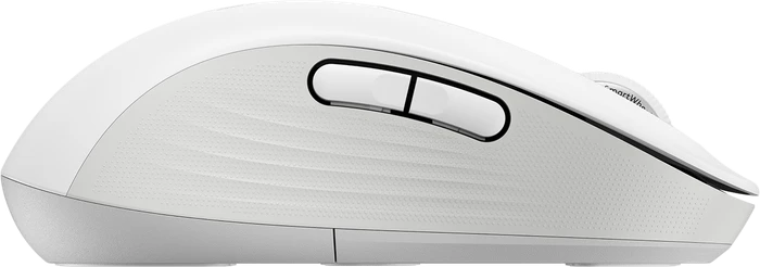 Logitech Signature M650 Large Left, Off-White, Linkshänder, Logi Bolt, USB/Bluetooth