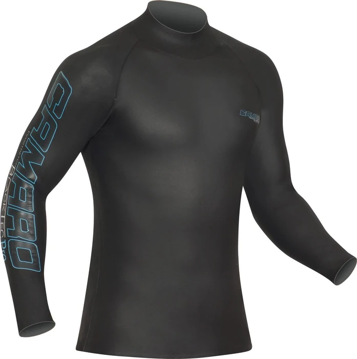 Camaro Blacktec 1.0 Comp Shirt 1.5mm langarm schwarz