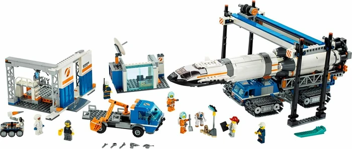LEGO City Space - Raketenmontage & Transport