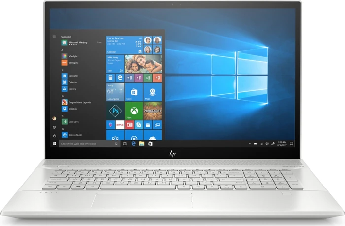 HP Envy 17-ce0000ng, Natural Silver, Core i5-8265U, 16GB RAM, 512GB SSD, GeForce MX250, DE