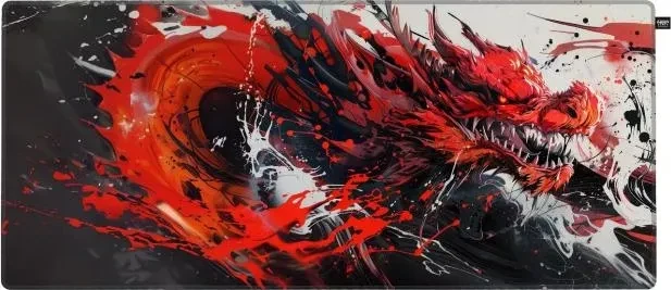 Cherry Xtrfy GP6 Hydrus Red XL Gaming Mauspad, 920x400mm, Motiv rot/mehrfarbig