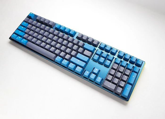 Ducky One 3 DayBreak PBT blau, LEDs RGB, MX RGB CLEAR, USB, DE